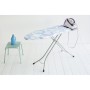 Brabantia 101229 PerfectFlow Asse da Stiro, Acciaio Inossidabile, Blu (Bubbles), 124 x 45 cm