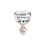 Pandora - Ciondolo a forma di cuore, 1,68 cm, multicolore