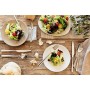 Monix Siena Set con coltello per lombata, Acciaio Inox, Grigio, 8.5x14.5x24 cm, 24 Pezzi