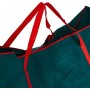 Borsa in tessuto per albero di Natale, 125 x 30 x 50 cm, colore: verde