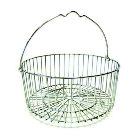 Barazzoni Cestello per Pentola a Pressione 18 cm, 5 Litri, acciaio inossidabile