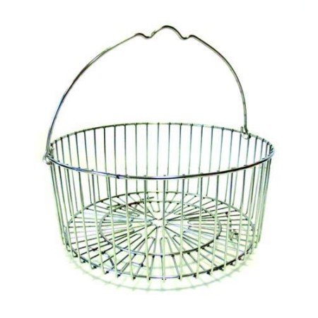 Barazzoni Cestello per Pentola a Pressione 18 cm, 5 Litri, acciaio inossidabile