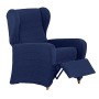 Eysa Aquiles Copripoltrona Elastico Relax, Poliestere-Cotone, Blu, 37x29x5 cm