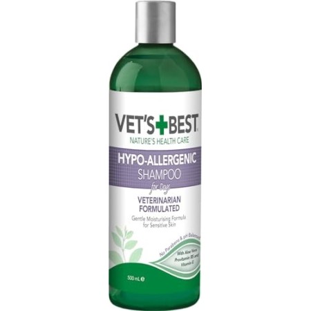 Vet's Best Shampoo Ipoallergenico per Cani con Cute Sensibile - 470 ml