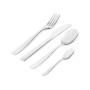 Alessi KnifeForkSpoon AJM22S24M Servizio Completo di Posate di Design, 24 Pezzi in Acciaio Inox