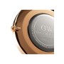 Daniel Wellington Classic Cornwall Orologio Unisex Adulto, 36mm, in NATO, Nero/Oro Rosato