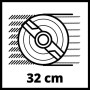 Einhell 3413256 Tosaerba a Batteria, 32 cm Schnittbreite