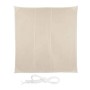 relaxdays Tenda a Vela Quadrata, Impermeabile, Anti UV, Corde di Supporto, da Terrazza e Giardino, LxP: 4x4 m, Beige