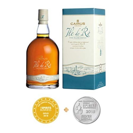 Camus ile Ré fine Island Cognac (1 x 0,7 l) con confezione regalo