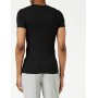 Tommy Hilfiger Stretch V neck 3 pack premium ess Maglietta, Nero (Black 990), Medium (Pacco da 3) Uomo