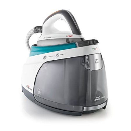 Polti La Vaporella XT100C Ferro da Stiro a Vapore con Caldaia, 7,5 bar, No Manutenzione, Autonomia Illimitata, Steam Pulse 500 g
