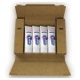 Oral-B Dentifricio Sensibilità e Gengive Calm, Donfezione da 4 Dentifrici da 100 ml, Spedito in Cartone Riciclato