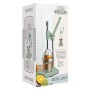 Kitchen Craft Living Nostalgia-Spremiagrumi Manuale con Braccio a Leva, Colore: Salvia Inglese, Alluminio, 26 x 13 x 41.5 cm