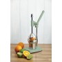 Kitchen Craft Living Nostalgia-Spremiagrumi Manuale con Braccio a Leva, Colore: Salvia Inglese, Alluminio, 26 x 13 x 41.5 cm