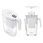 BWT Bwt Soft Vida Manuale – Caraffa filtrante per acqua morbida + Pack 6 filtri soft per caraffa d'acqua 2,6 l bianco 800 g