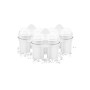 BWT Bwt Soft Vida Manuale – Caraffa filtrante per acqua morbida + Pack 6 filtri soft per caraffa d'acqua 2,6 l bianco 800 g