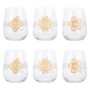 THUN® - Set 6 Bicchieri - Accessori Cucina - Vetro - Accessori Casa - Linea Elegance