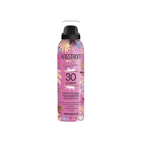 Angstrom Protect Spray Solare Trasparente, Protezione Solare Corpo 30, Spray Solare Limited Edition, Attiva e Prolunga l'Abbronz