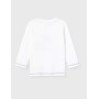 United Colors of Benetton 3I1XMM268 Maglietta a Manica Lunga, Bianco (Bianco 101), 68 Bimbo