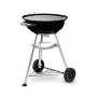 Weber 1221004 - Compact Kettle Barbecue compatto, 47 cm, Nero