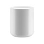Alessi Birillo PL10 W Cestino di Design in PMMA, Bianco