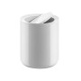 Alessi Birillo PL10 W Cestino di Design in PMMA, Bianco