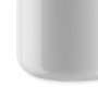 Alessi Birillo PL10 W Cestino di Design in PMMA, Bianco