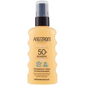 Angstrom Protect Latte Solare in Formato Spray, Protezione Solare Corpo 50+ con Azione Idratante e Duratura, Indicata per Pelli 