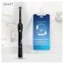 Oral-B Smart 4 4500 CrossAction Spazzolino Elettrico Ricaricabile , 1 Nero Manico Connesso, 5 Modalità tra cui Sbiancante, Dent