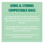 All-Green BioBag 240 Litri Sacchetti compostabili per pattumiere carrellabili con Guida al compostaggio, 10 Sacchetti