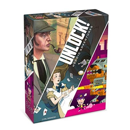 Asmodee- Unlock Heroic Adventures, 8984