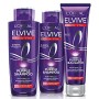 L'Oréal Paris Shampoo + Balsamo Biondo, Kit con Shampoo e Balsamo Anti-Giallo Elvive Color Vive Purple, Confezione da 3