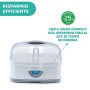 Chicco SterilNatural Sterilizzatore 3 in 1, Fino a 6 Biberon, Bianco