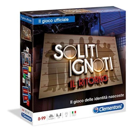 Clementoni Soliti Ignoti Gioco da tavolo, Multicolore, 11499