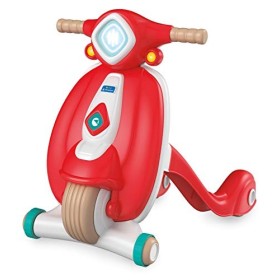 Clementoni, Il Mio Primo Scooter, Gioco Primi Passi Spingibile, Plastica 100% Riciclata, Prima Infanzia, Bambini 10 mesi+, Play 