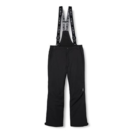 CMP Feel Warm Flat 5.000 3W15994, Salopette da Sci Bambino, Nero, 128