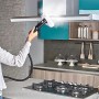Polti Vaporetto PRO95_Turbo Flexi, Pulitore a Vapore 5 bar, uccide ed elimina il 99,99%* di virus, germi e batteri, Spazzola Vap