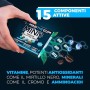 MIND THE GUM, Integratore con caffeina per Concentrazione ed Energia Mentale - Confezione da 12 giorni con 36 Chewing Gum - Gust
