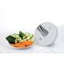 Ariete 1779 Robomix Metal - Robot da cucina multifunzione, Capacità tazza 2,1L, Set accessori per tritare, affettare, montare, 