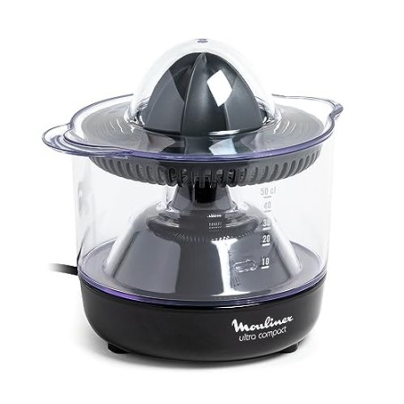 Moulinex PC1208 Ultra Compact Spremiagrumi Elettrico con Accensione e Spegnimento Automatici, 450 ml
