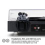 Jam Spun Out Giradischi Bluetooth, Impianto Stereo per Vinile con Trasmissione a Cinghie, Connettività Bluetooth Integrata, 3 V