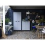 Keter Armadio Alto Titan con Ripiani Regolabili, Grigio, 80 x 44 x 182 cm