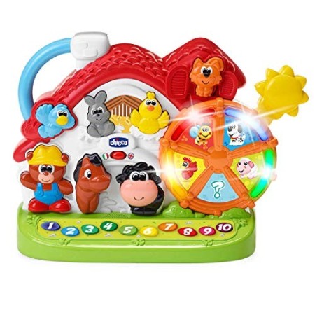 Chicco La Nuova Fattoria Parlante, Gioco Elettronico, Bilingue , età 1-4 anni
