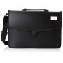 Niji 61200 Cartella, 38 cm, Nero