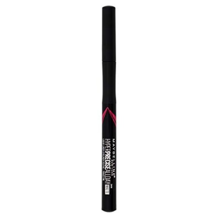 Maybelline Eyeliner in Penna, Hyper Precise All Day, Tratto Definito, Risultato a Lunga Tenuta, Facile Applicazione, 701 Matte O