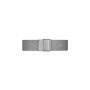 Daniel Wellington Petite Sterling Orologio Donna, 32mm, in Maglia, Argento