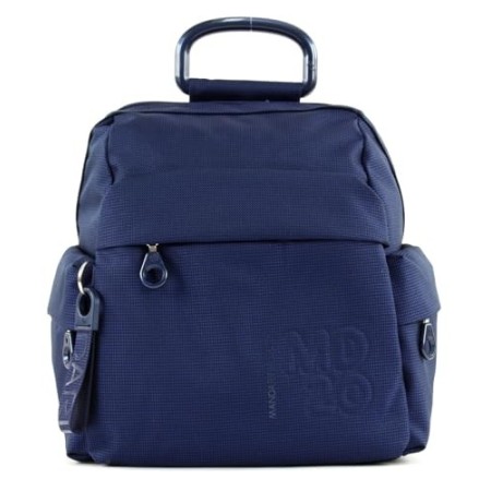 Mandarina Duck Md20, Zaino Donna, Blu (Dress Blue), 14x26x24 cm