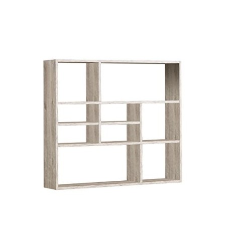 FMD Libreria a muro. Dim: 90x16x78,2 h cm, Rovere sabbia, Mat: Truciolare, legno