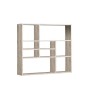 FMD Libreria a muro. Dim: 90x16x78,2 h cm, Rovere sabbia, Mat: Truciolare, legno