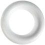 Glorex 6 3803 833 di polistirolo, Mezzo Anello di polistirolo, Bianco, 30 x 30 x 4 cm